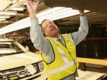 Ford VP Joe Hinrichs at the Oakville, Ontario plant