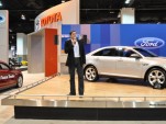 Ford's Octavio Navarro talks about the new Fusion Hybrid and Taurus