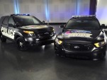Ford's Police Interceptors, now serving as NASCAR pace cars.