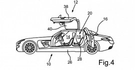 Four-door SLS AMG patent images 
