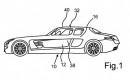 Four-door SLS AMG patent images 