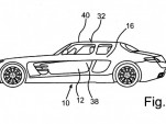 Four-door SLS AMG patent images 