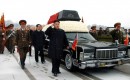 Funeral procession for Kim Jong-il, led by a Lincoln Continental