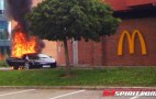 Lamborghini Gallardo Gets Flame Broiled At Norwegian McDonald's