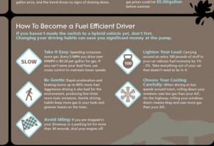 Gas Prices Rising: Driving Tips, Simple Repairs Boost Mileage (Infographic)