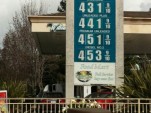 Gas prices in California [photo: Charlene Birkeland]
