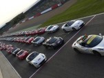 Gathering of 964 Ferraris at Silverstone in the UK have set a new world record