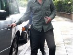 George Michael with a cocktail
