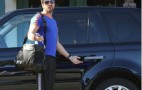 Gerard Butler Gives Us The 'Atsa Matta You?' Beside His Range Rover