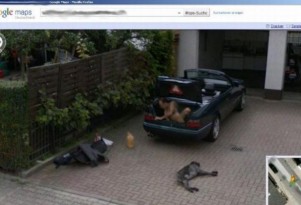 Naked Man, Woman In Labor, Prank Google Street View