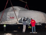 Giant Audi TT sculpture