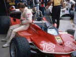 Gilles Villeneuve and the Ferrari 312 T4 at Imola, 1979. 