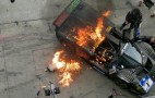 Glickenhaus Ferrari P4/5 Competizione Catches Fire At The 'Ring