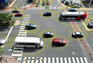 GM working on car-to-car and car-to-object communications technology