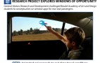 Interactive Windows: A Possibility For Future Family Vehicles?