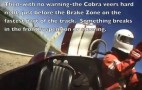 Crazy 130-MPH Cobra Crash Ends 500 Ft. Off-Track, Driver Survives: Video