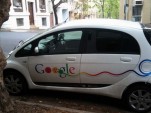 Google-liveried 2012 Mitsubishi i