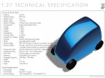 Gordon Murray Design T.27 electric car prototype