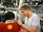 Gordon Ramsay tours Ferrari