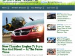 Green Car Reports redesign preview