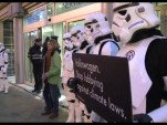 Greenpeace Stormtroopers protest against VW
