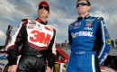 Greg Biffle and Daytona 500 polesitter Carl Edwards - NASCAR photo