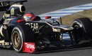 Grosjean in the Lotus/Renault - Courtesy Lotus F1 Team