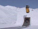 Guerlain Chicherit executes the perfect backflip driving a modified MINI Cooper Countryman