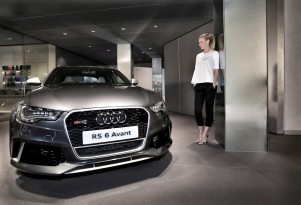 Gwyneth Paltrow and the 2014 Audi RS 6 Avant