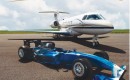 Hawker Beechcraft K4000 and Lotus Exos Type 125