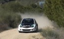 Hayden Paddon shakes down his championship-winning 2011 WRX STI. Image: Paddon Team Green