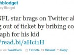 Henry Blodget's tweet on Ray Rice's ticket-dodging autograph