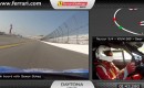 Here's what a lap of Daytona looks like from a Ferrari 458 Challenge car