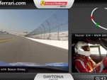 Here's what a lap of Daytona looks like from a Ferrari 458 Challenge car