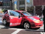 Hertz electric-car rental press event, New York City, September 2010