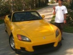 High school kid builds all-electric 700-hp Honda S2000. Photos by Juan Ehringer.