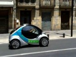 Hiriko folding electric city car