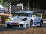 Historic Porsche 911s at the Goodwood Festival of Speed