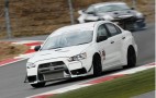 HKS working on Lancer Evo X Time Attack Project