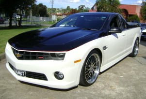 Holden Commodore Ute with Camaro front-end