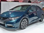 European-spec Honda Civic live photos