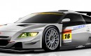 Honda CR-Z GT300 rendering