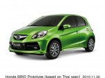 Honda Brio prototype, introduced at the 2010 Thailand Motor Expo