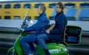 Hopper electric scooter taxi service in Amsterdam (Image: Hopper Youtube screen capture)