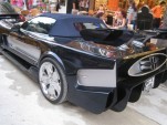 Horrific Battlestar Galactica/Pagani Zonda/Corvette tuner mashup