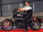 Hugh Jackman and Harley Davidson