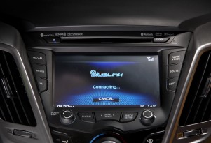 Hyundai Blue Link screen interface