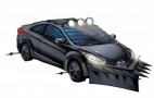Hyundai Elantra GT Goes Zombie For The Walking Dead's 100th Issue At Comic-Con
