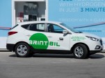 Hyundai ix35 hydrogen fuel-cell car