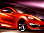 Hyundai prepping RWD Genesis Coupe for L.A. Show